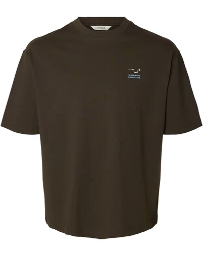 Selected - SLMRelaxemmet Graphic T-Shirt - Delicioso
